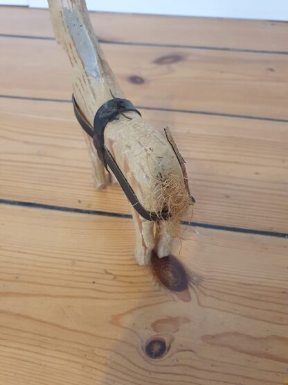 Træhest med sele fra 50'erne - Image 2