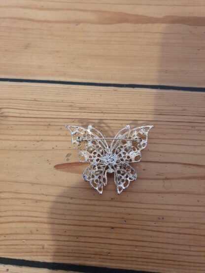 Retro sommerfugle broche - Image 2
