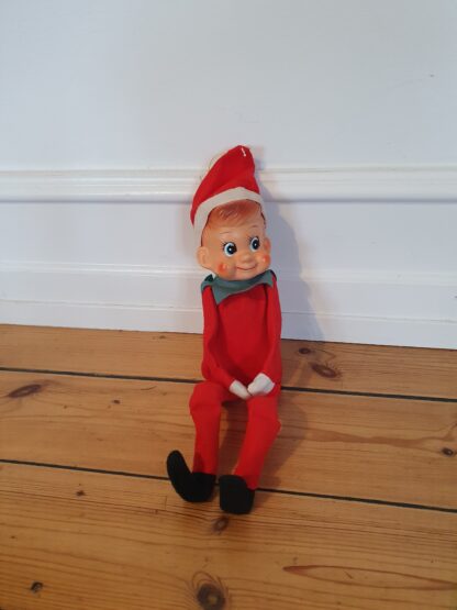 Gammel nisse i stof og plastik - Image 3