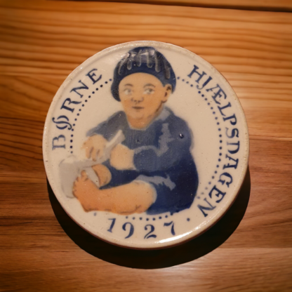 Børnehjælpsdags platte 1927