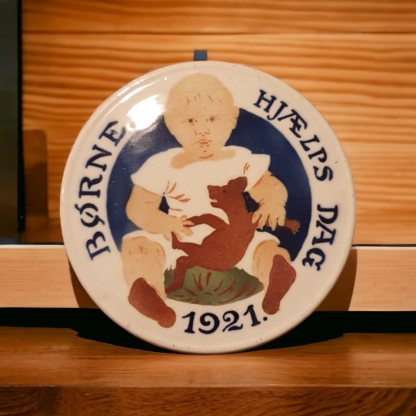 Børnehjælpsdags platte 1921
