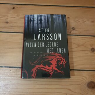 Pigen der legede med ilden.  Stieg Larsson