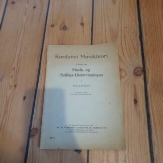 Kortfattet musikteori, Otto Lützhöft