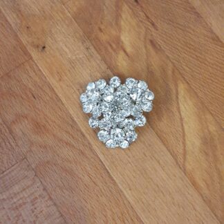 Vintage broche med sten
