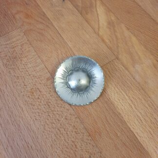 Vintage broche i zink