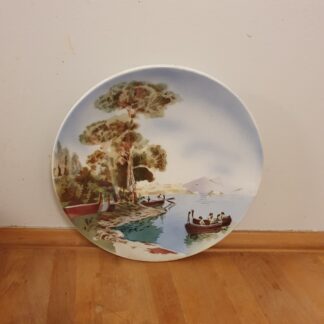 Stor aluminia tallerken