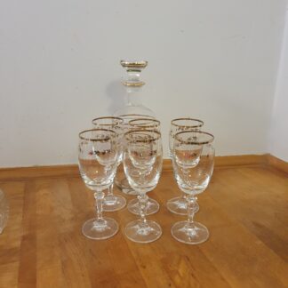 Karaffel med 6 glas