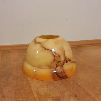 Rund vintage lampeskærm