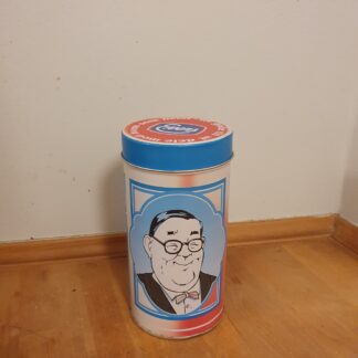 Vintage Evers dåse med Lille Pers far