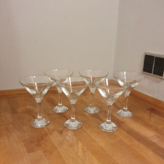6 styks martini glas