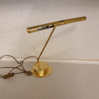 Vintage bordlampe i messing