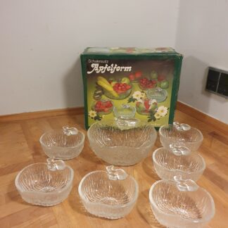 7 styks vintage æbleskåle