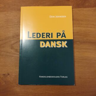 Lederi på dansk, Erik Johnsen