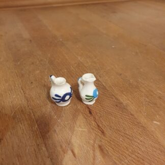 Mini kander i porcelæn