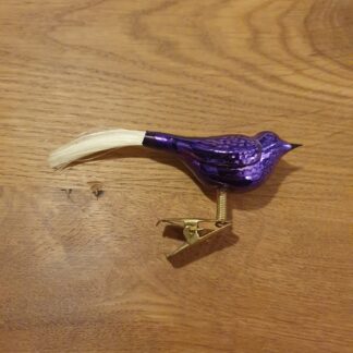 Vintage julefugl med hale