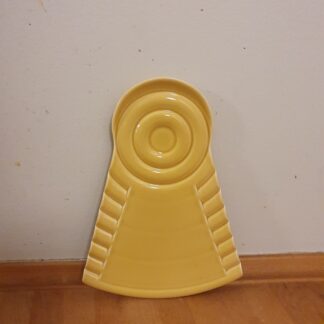 Vintage skærebræt i porcelæn