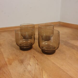 4 sorte vintage glas