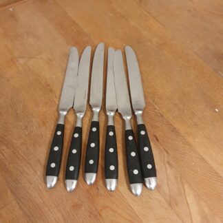6 styks vintage knive