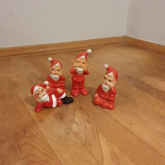 4 styks julemænd