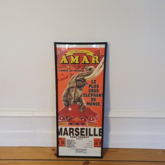 Cirkusplakat - Les Kino's Amar