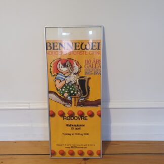 Benneweis plakat - 110 års galla forestilling 1887 - 1997
