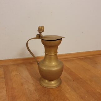 Messing kande, H 20 cm, B 14 cm