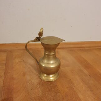Messing kande, H 13 cm, B 11 cm