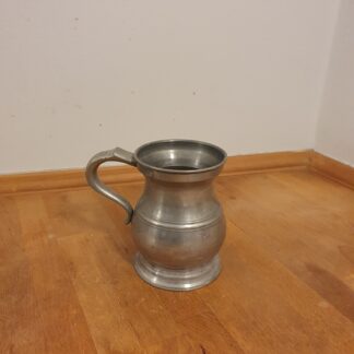 Tin kande, H 13 cm, B 15 cm