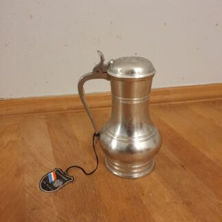 Tin krus, Royal Holland, Pewter, H 14 cm, B 9 cm