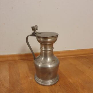 Tin kande, H 16,5 cm, B 10 cm