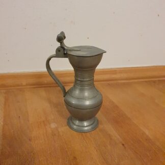 Tin kande, H 12 cm, B 8 cm