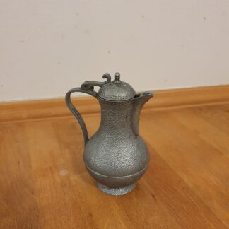 Lille tin kande, H 11 cm, B 8,5 cm