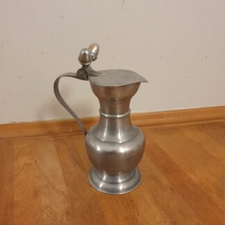 Tin kande, H 19 cm, B 14 cm