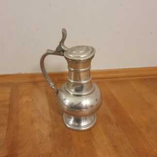 Tin kande, H 20 cm, B 12 cm