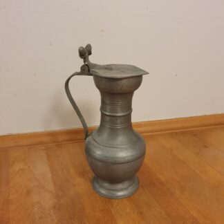 Tin kande, H 23 cm, B 15 cm