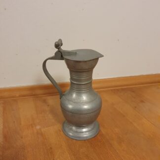 Tin kande, H 17 cm, B 12 cm
