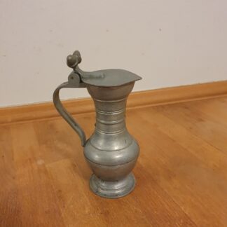 Tin kande, H 14 cm, B 10 cm