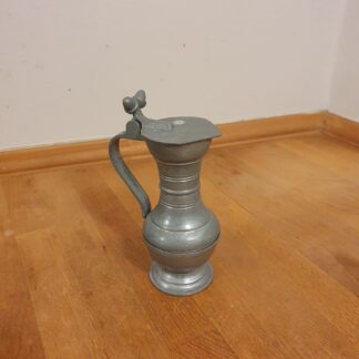 Tin kande, H 14 cm, B 9,5 cm