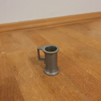 Lille tin krus, H 4,5 cm, B 3,5 cm
