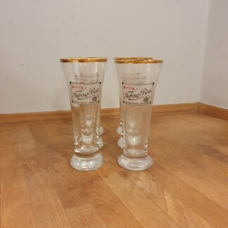 6 styks Tuborg glas