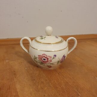 Sukkerskål i porcelæn