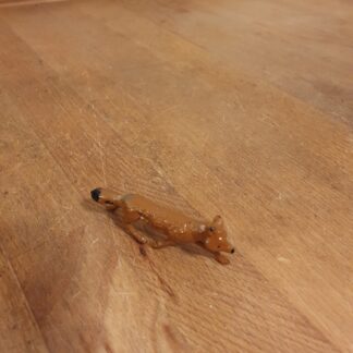 Ræv, H 2 cm, B 6 cm