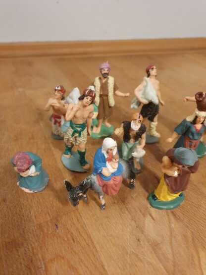 10 styks plastik figurer fra 70'erne - Billede 3