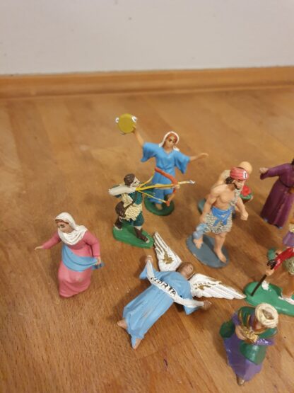 10 styks plastik figurer fra 70'erne - Billede 3