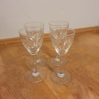 4 styks snapseglas