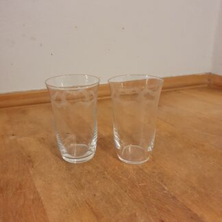 2 styks vandglas