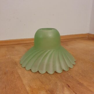 Vintage lampeskærm i grøn