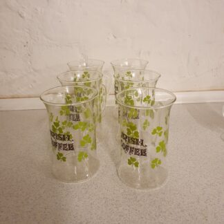 6 styks Irish coffee glas