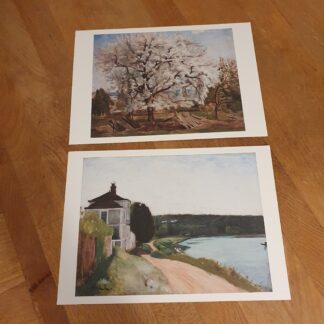 Carl Fredrik Hill postkort
