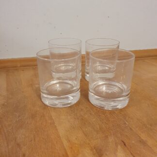 4 styks vandglas med kugle
